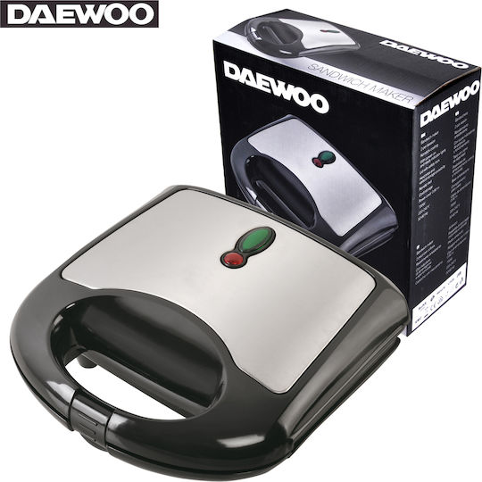 Daewoo 33601-SYM1250 Τοστιέρα για 2 Τοστ 650W Inox