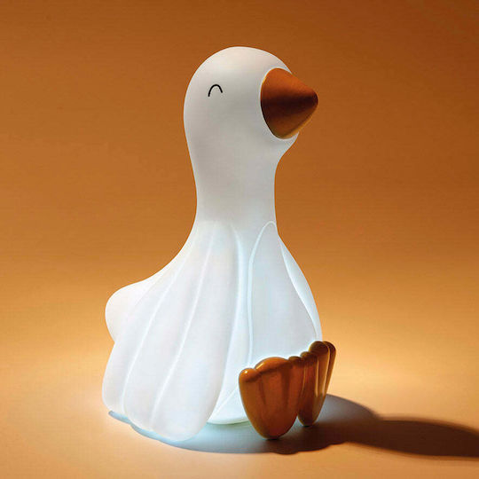 Little Dutch Нощна Светлина LED Little Goose Батерийна Бяла