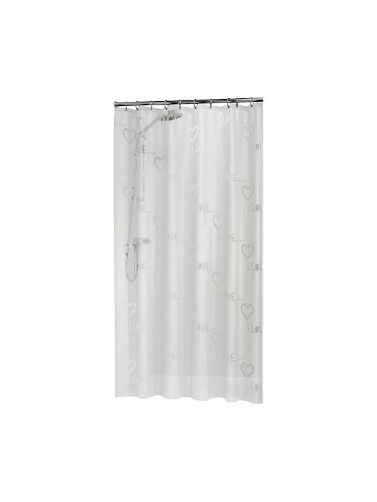 Sealskin Condens Κουρτίνα Μπάνιου 180x200 cm Διάφανη