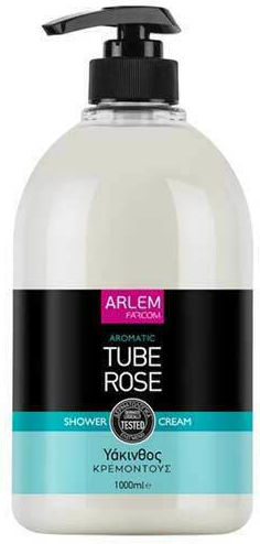 Farcom Arlem Tuberose Κρεμώδες Αφρόλουτρο & Άρωμα Τριαντάφυλλο 1000ml