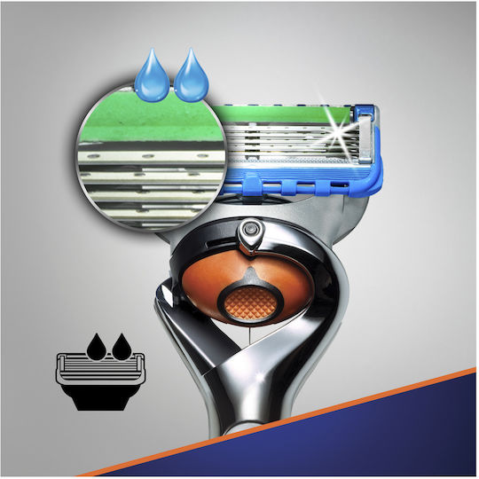 Gillette Fusion5 ProGlide Power Razor cu Cap de schimb 5 lame și bandă lubrifiantă