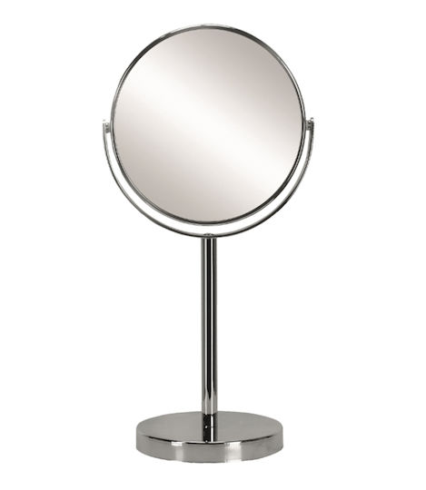 Kleine Wolke Tabletop Makeup Mirror 17x33cm Silver