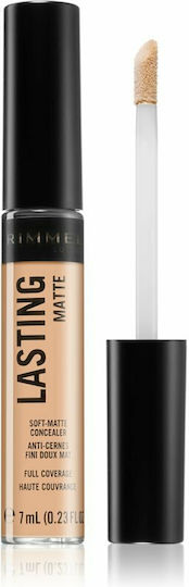 Rimmel Lasting Matte Liquid Concealer 010 Fair Ivory 7ml