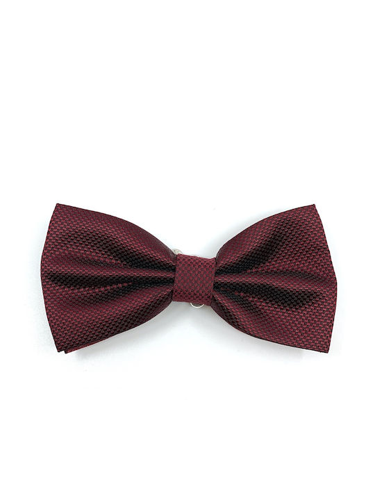 Legend Accessories Bow Tie Set with Pochette Burgundy Legend