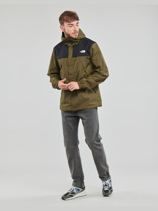 Antora Jacket Waterproof and Windproof Khaki