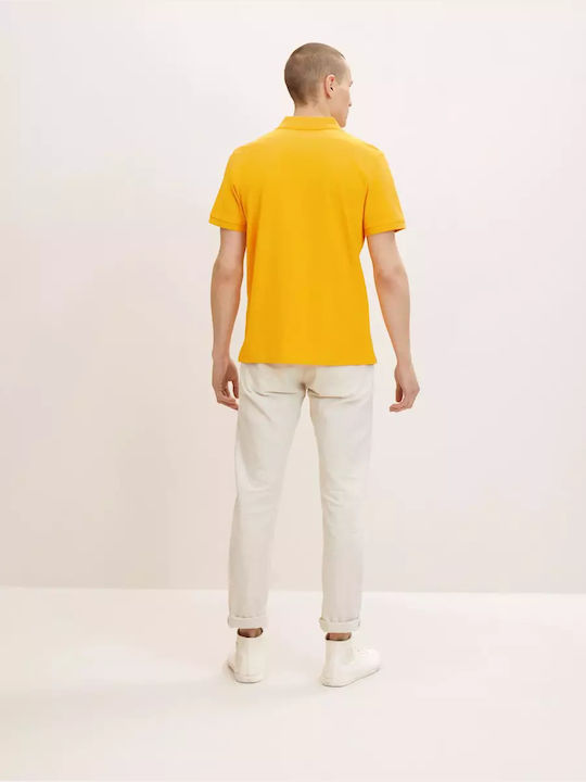 Tom Tailor Ανδρικό T-shirt Polo Warm Yellow