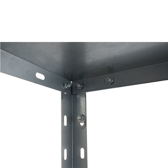 Vesta Dexion Verzinkte 75x30x168cm Regal mit 5 Regalen Gesamtbelastbarkeit 150kg
