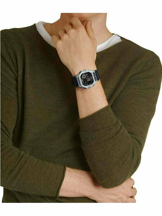 Casio Ρολόι Μπαταρίας με Καουτσούκ Λουράκι Casio Ρολόι Μπαταρίας με Καουτσούκ Λουράκι