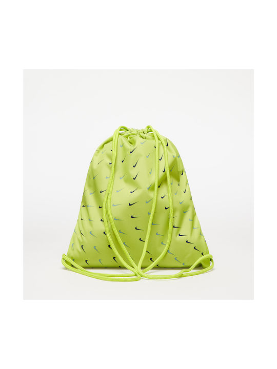 Nike Drawstring Τσάντα Πλάτης Γυμναστηρίου Κίτρινη