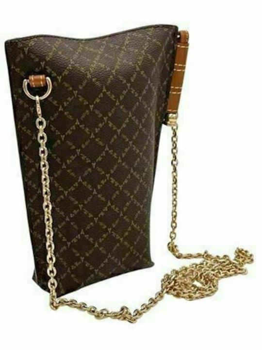 La tour Eiffel Din piele Geantă de damă Crossbody Maro