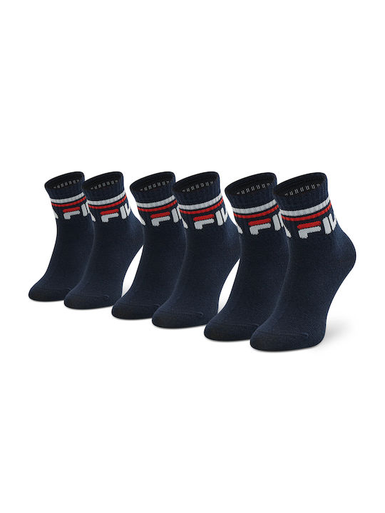 Fila Boys 3 Pack Knee-High Sport Socks Blue