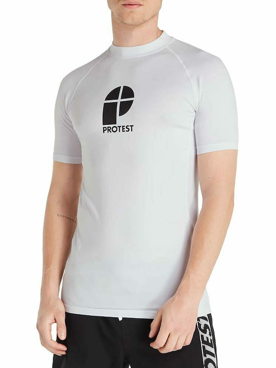 Protest Prtcater Rashguard Αντηλιακή Μπλούζα Gri