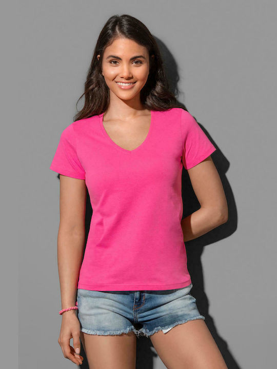 Stedman Classic-T Women's Short Sleeve Promotional T-Shirt Sweet Pink ST2700-SPK