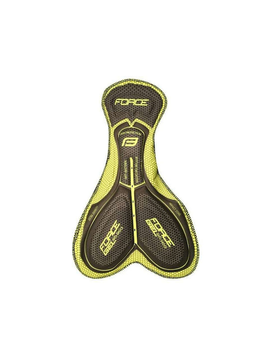 Force Колани за колоездене Ζ70 Gel Pad с презрамки Черен