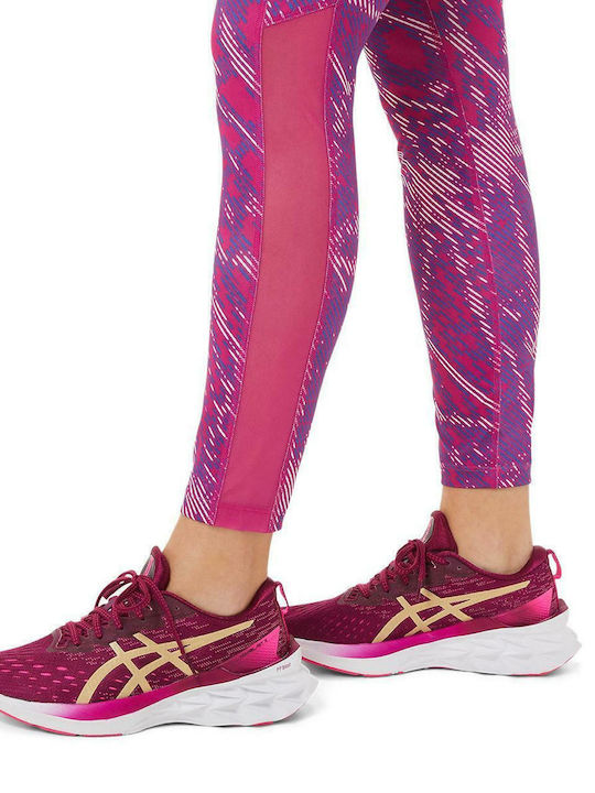 Women's Long Running Legging High Waisted Purple