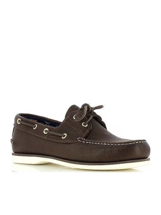 Las Vegas Men's Leather Loafers Brown