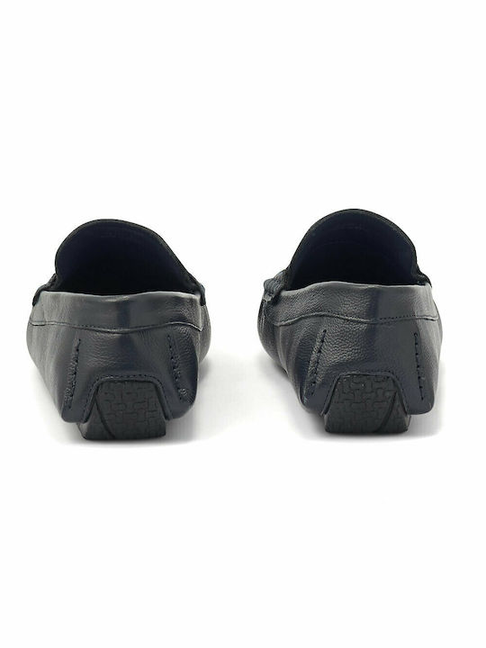 Men's Leather Moccasins Blue GL2301-M05