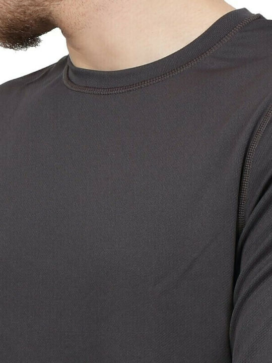 Tech Crew Αθλητικό T-shirt Μαύρο