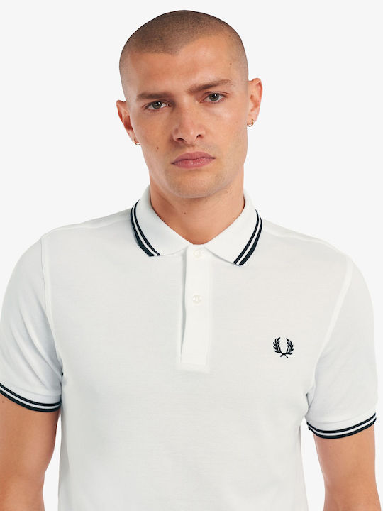 Polo T-Shirt Weiß