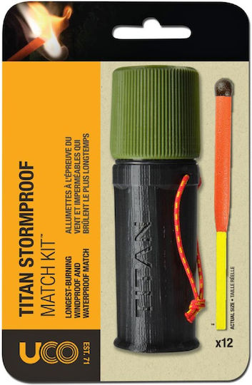 Uco Titan Wind- und Wasserdichte Streichhölzer