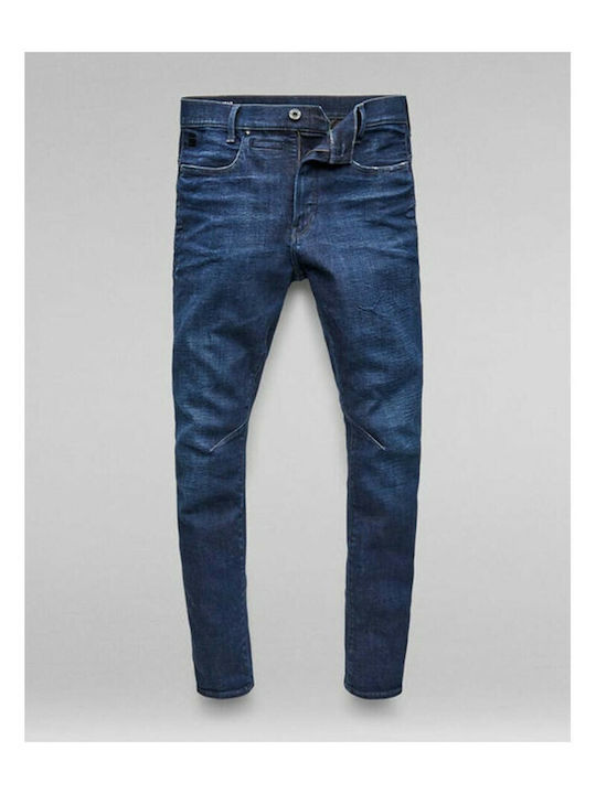 D-Staq Men's Jeans Pants with Slim Fit Blue