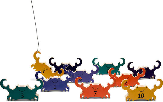 BS Toys Ξύλινο Παιχνίδι Ψαρέματος Crab Fishing για 3+ Ετών