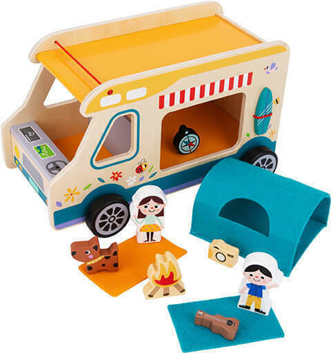 Tooky Toys Rulotă Mașinuță Pentru 3+ Ani