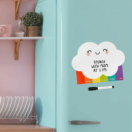 Legami Milano Rainbow Magnetic Board Markerboard 28x28cm