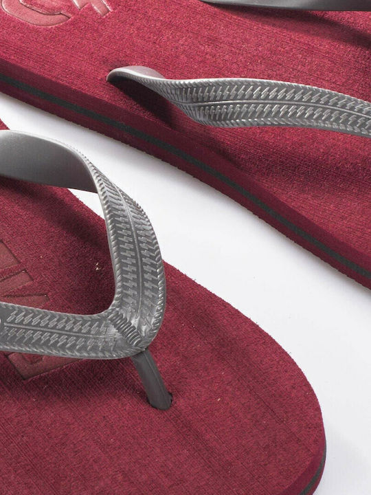 Ανδρικά Flip Flops Red/Dark Grey