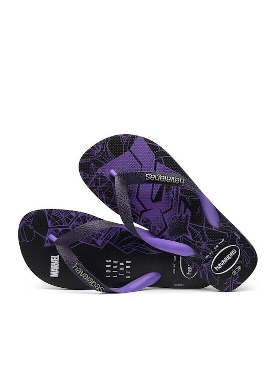 Top Marvel Herren Flip Flops Schwarze