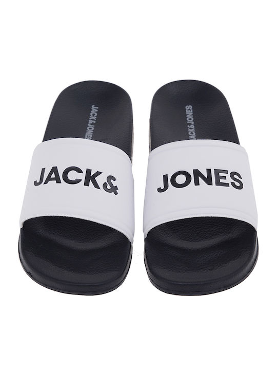 Men's Slides Black / White