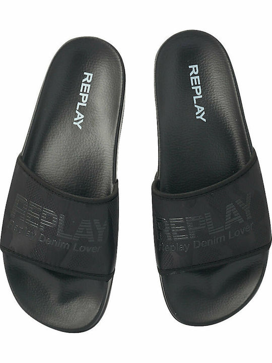 Up Camo Herren Slides Gray