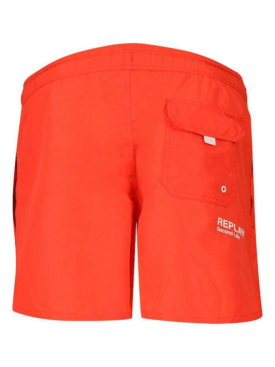 Replay Herren Badebekleidung Shorts Orange