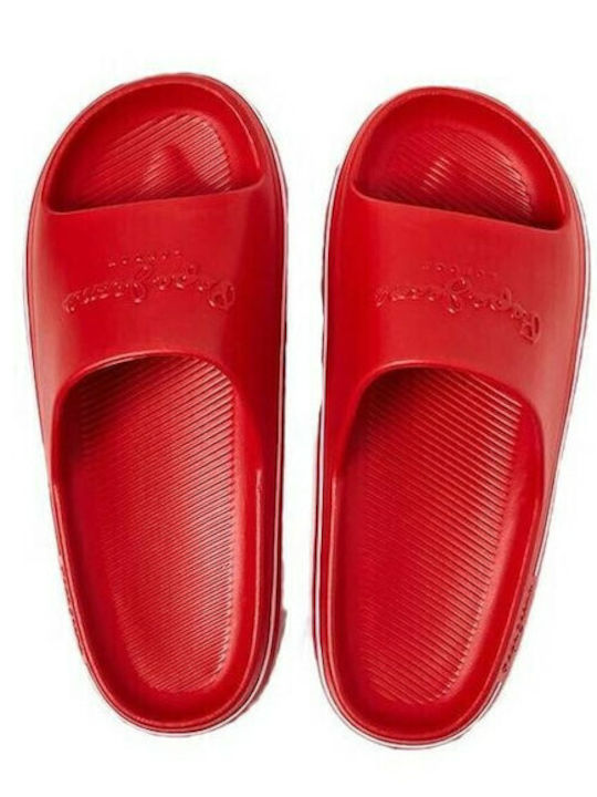 Men's Slides Red