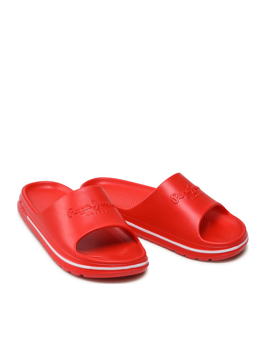 Men's Slides Red