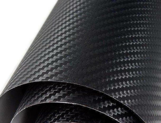 3M Protectoare Autocolante Auto Carbon 61 x 50cm în Culoarea Negru 1buc
