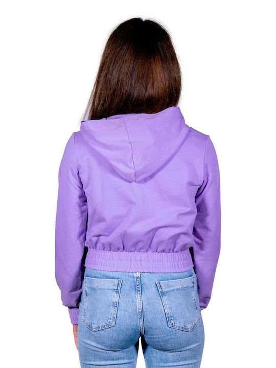 Paco & Co Women's Hooded Cardigan Purple