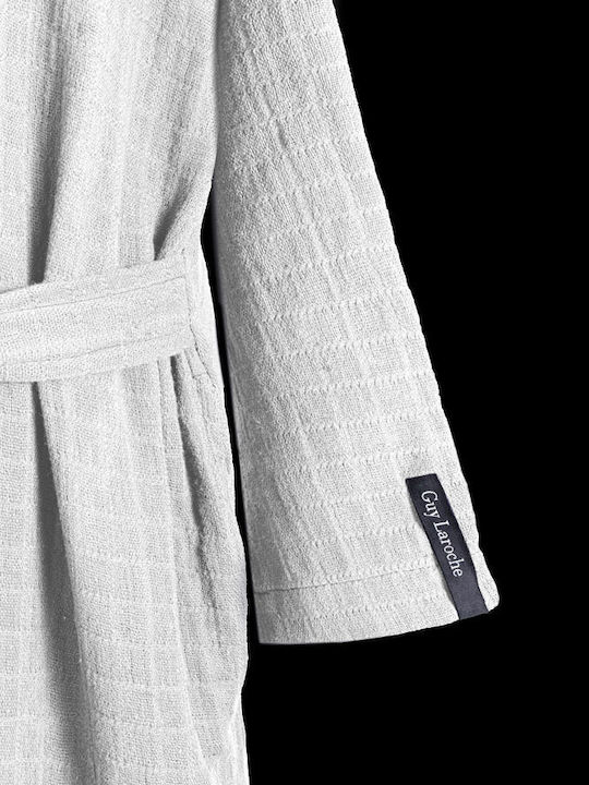 Guy Laroche Supreme Bathrobe 2τμχ with Hood White