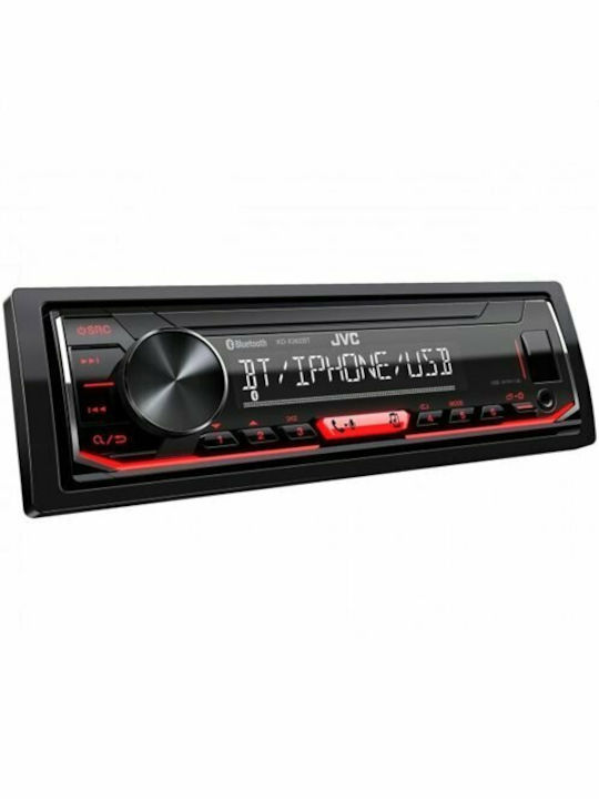 JVC Ηχοσύστημα Αυτοκινήτου 1DIN (Bluetooth/USB) με Αποσπώμενη Πρόσοψη