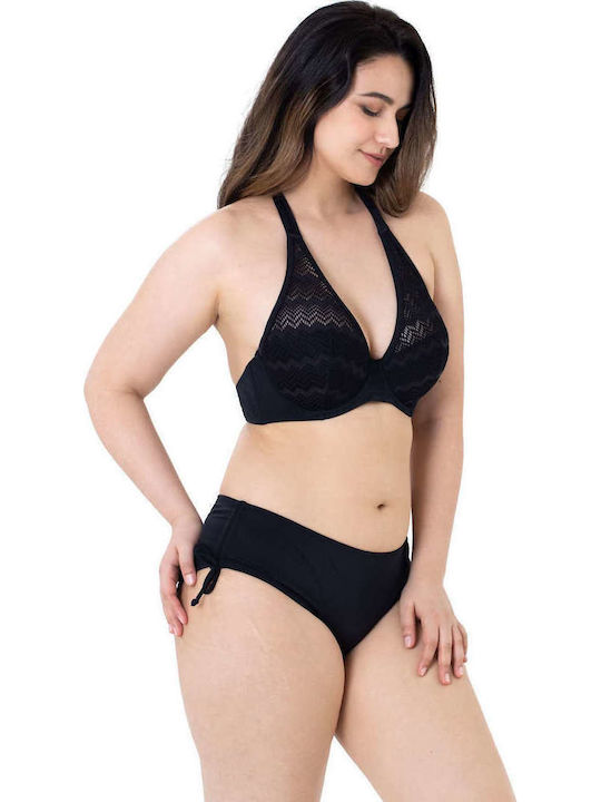 Kubah Bikini Slip Black
