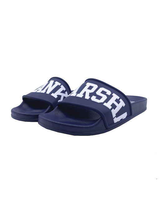 Men's Slides Blue