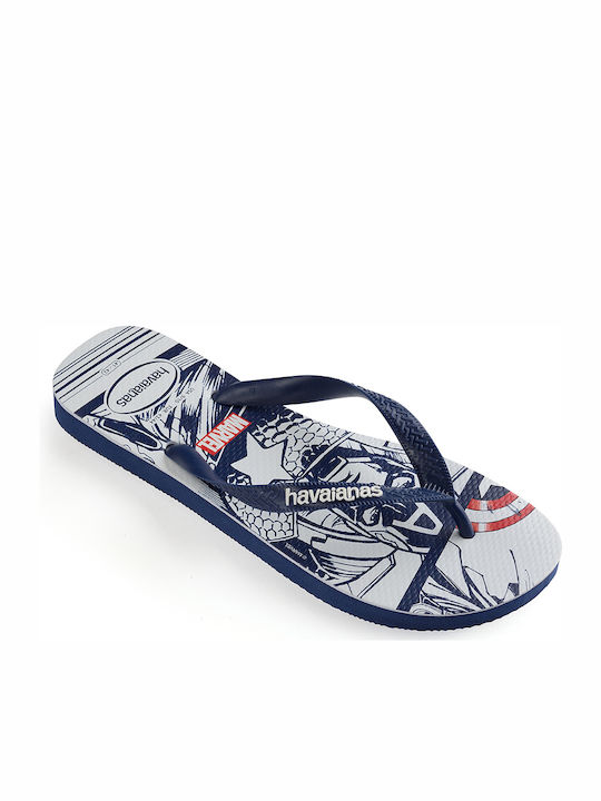 Top Marvel Herren Flip Flops Blau