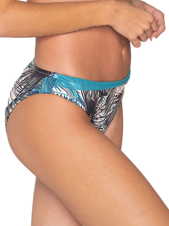 Bikinihosen Mit Blumenmuster