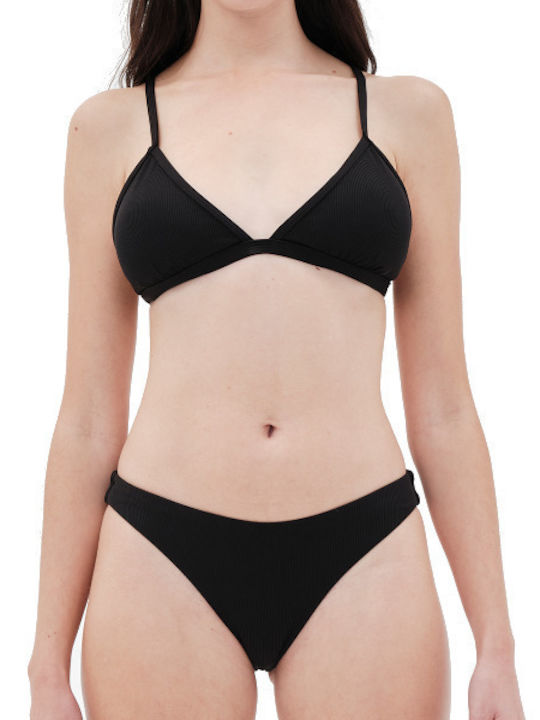 Set Bikini Τριγωνάκι & Brazil Μαύρο