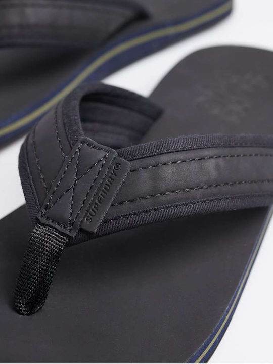 Slapi Bărbați Flip Flops Negri