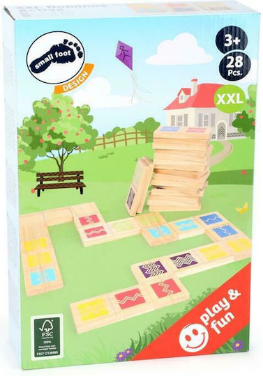 Επιτραπέζιο Παιχνίδι Ντόμινο XXL 3+ Ετών (EN) Small Foot