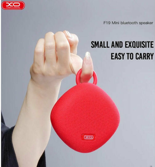 XO F19 16.004.0008 Bluetooth Хопарлор с Времетраене на Батерията до 2.5 часа Червен