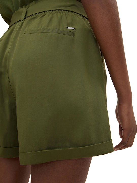 Tom Tailor Women's Bermuda Shorts Khaki