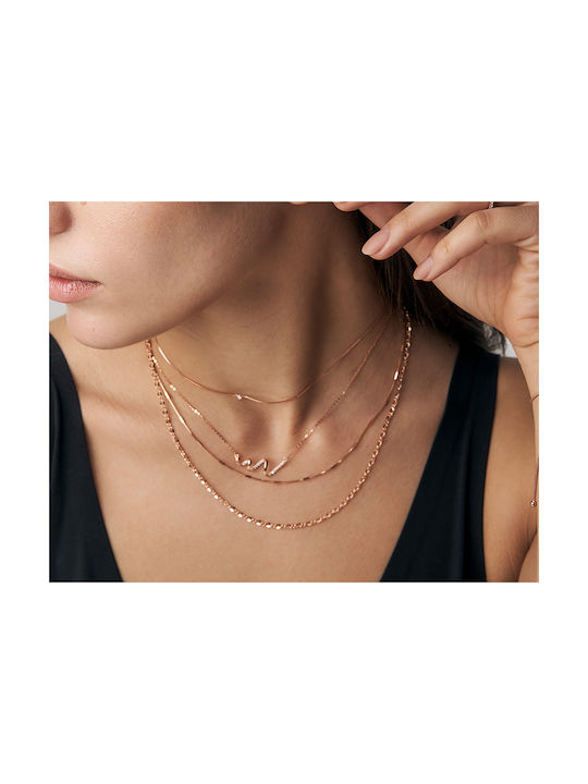 Oxzen Silver Chain Neck Length 45cm