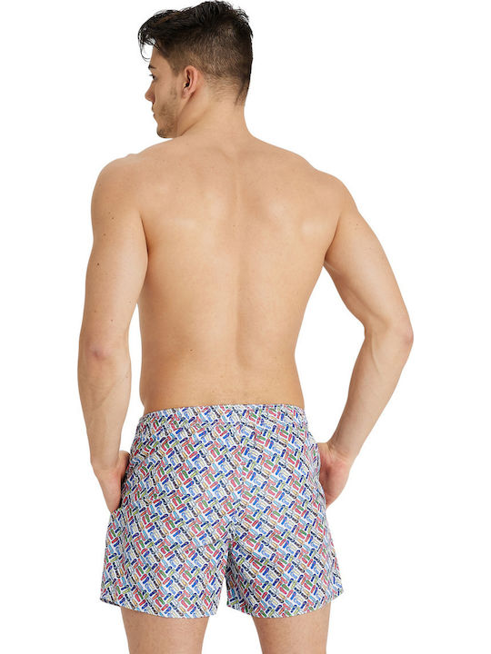 Arena Herren Badehose Shorts Mehrfarbig Blumen